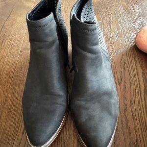 Madden Girl Black Ankle Booties